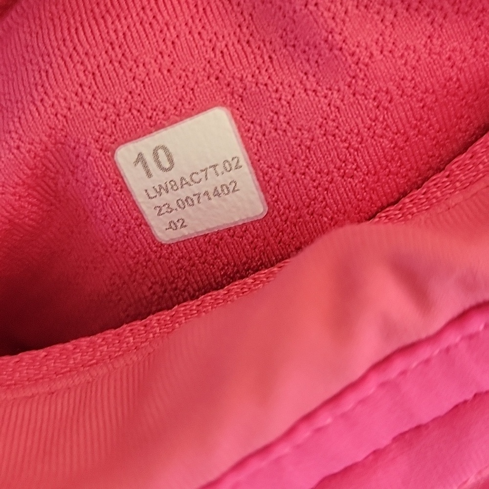 Lululemon Pace Rival 13.5" Skirt  4-way Stretch Lip gloss pink  sz 10  EUC - Picture 6 of 7